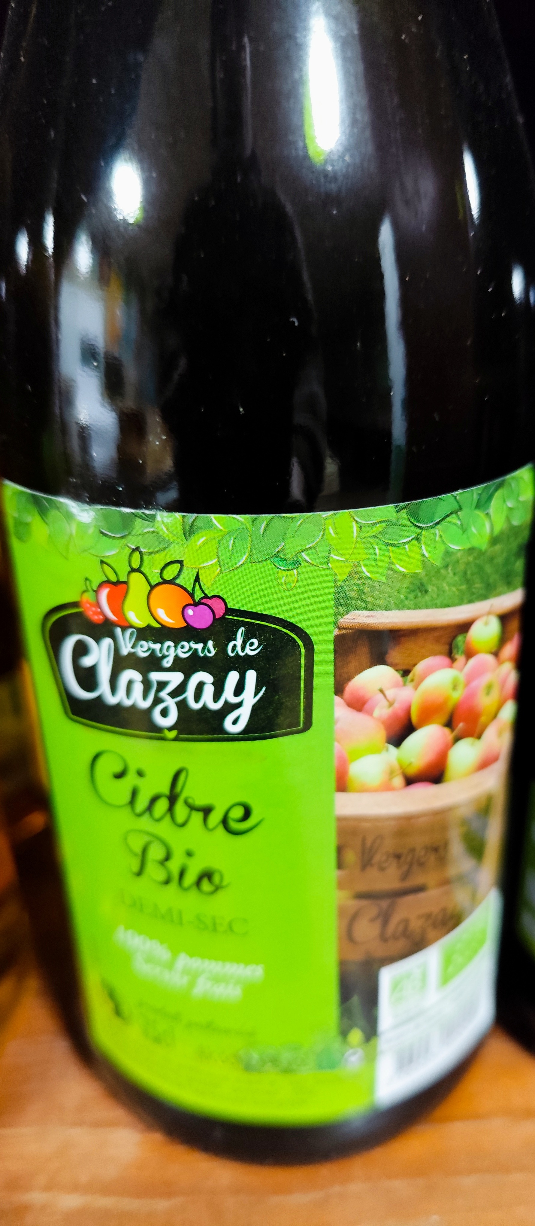 Cidre Demi-Sec 2,5% alc  75CL