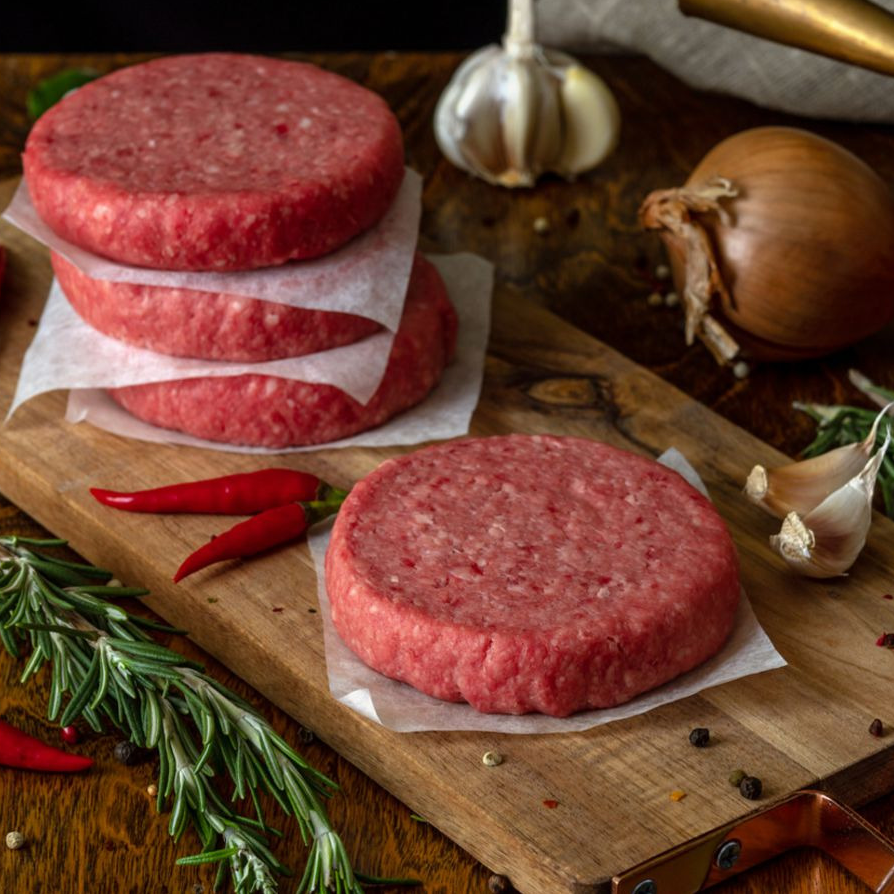 steak haché moulé x 2 (130 grs pièce) - 0,26kg