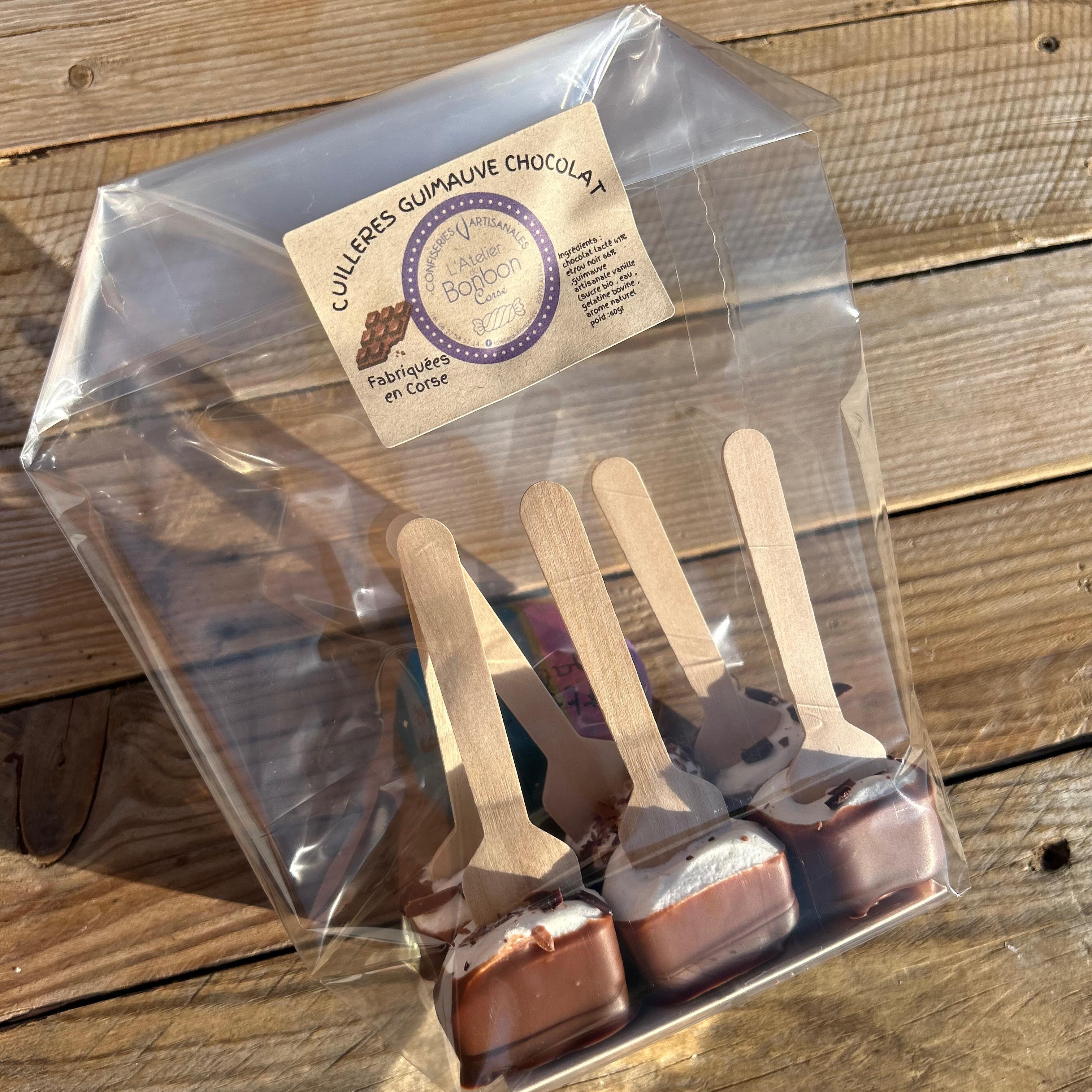 Cuillères gourmandes chocolatées - 60g