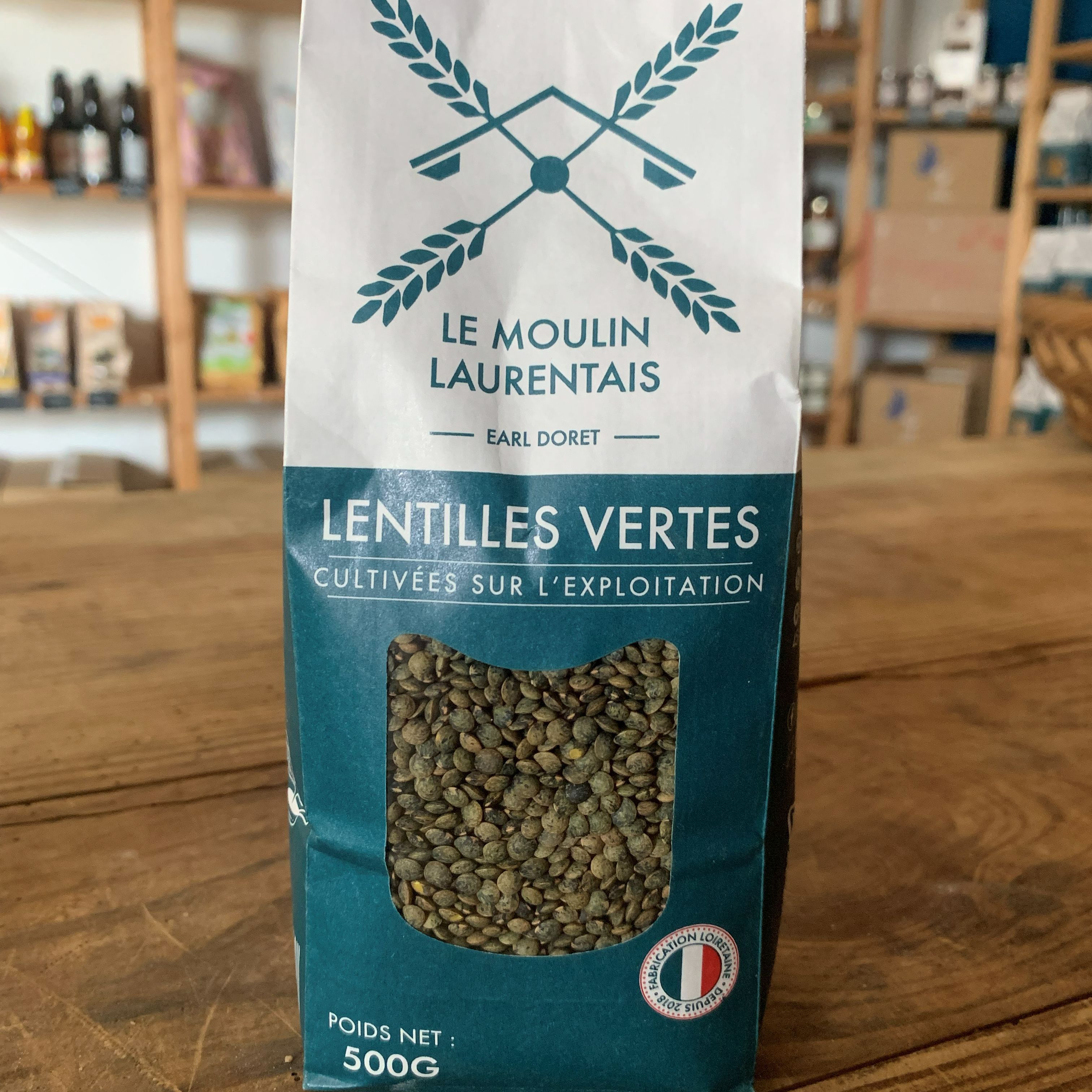 LENTILLES VERTES - 500g