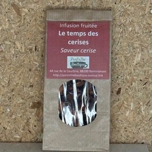 Infusion fruitée – Le Temps des cerises, saveur cerise - 50g