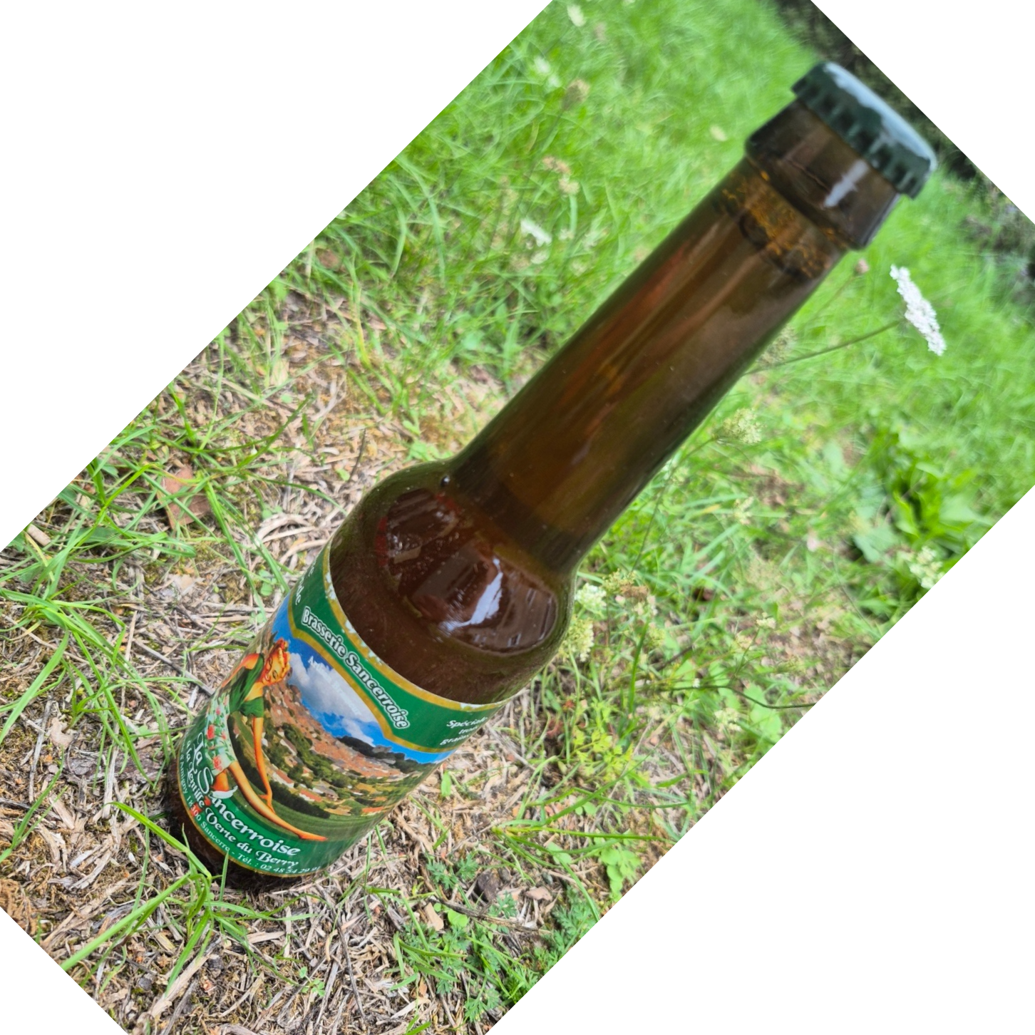 Bière "La Sancerroise" à la Lentille, 6.2% alc. - 33cl