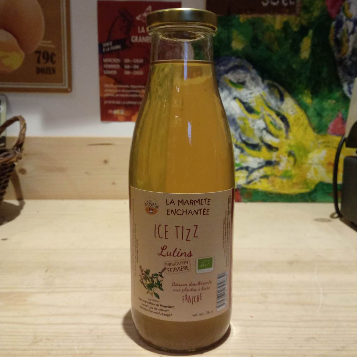 Ice Tizz Lutin (Sauge - Menthe poivrée) - 750ml