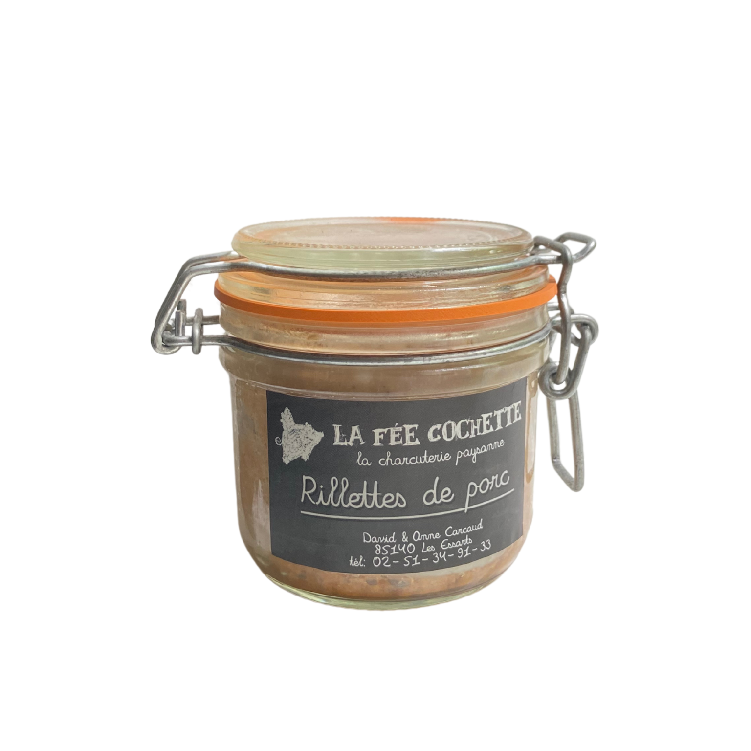 Conserve de rillettes - 180g