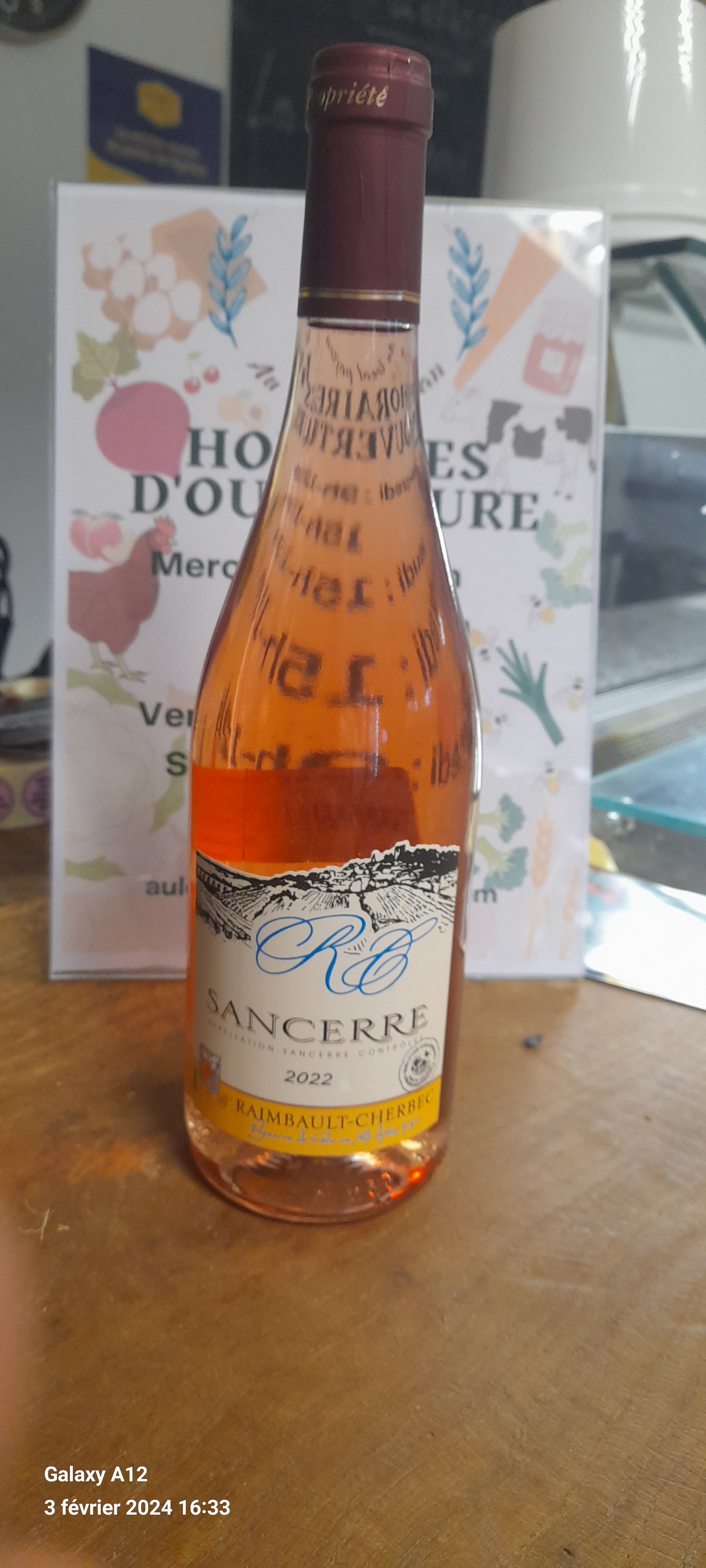 Vin Sancerre Rosé 75cl Raimbault