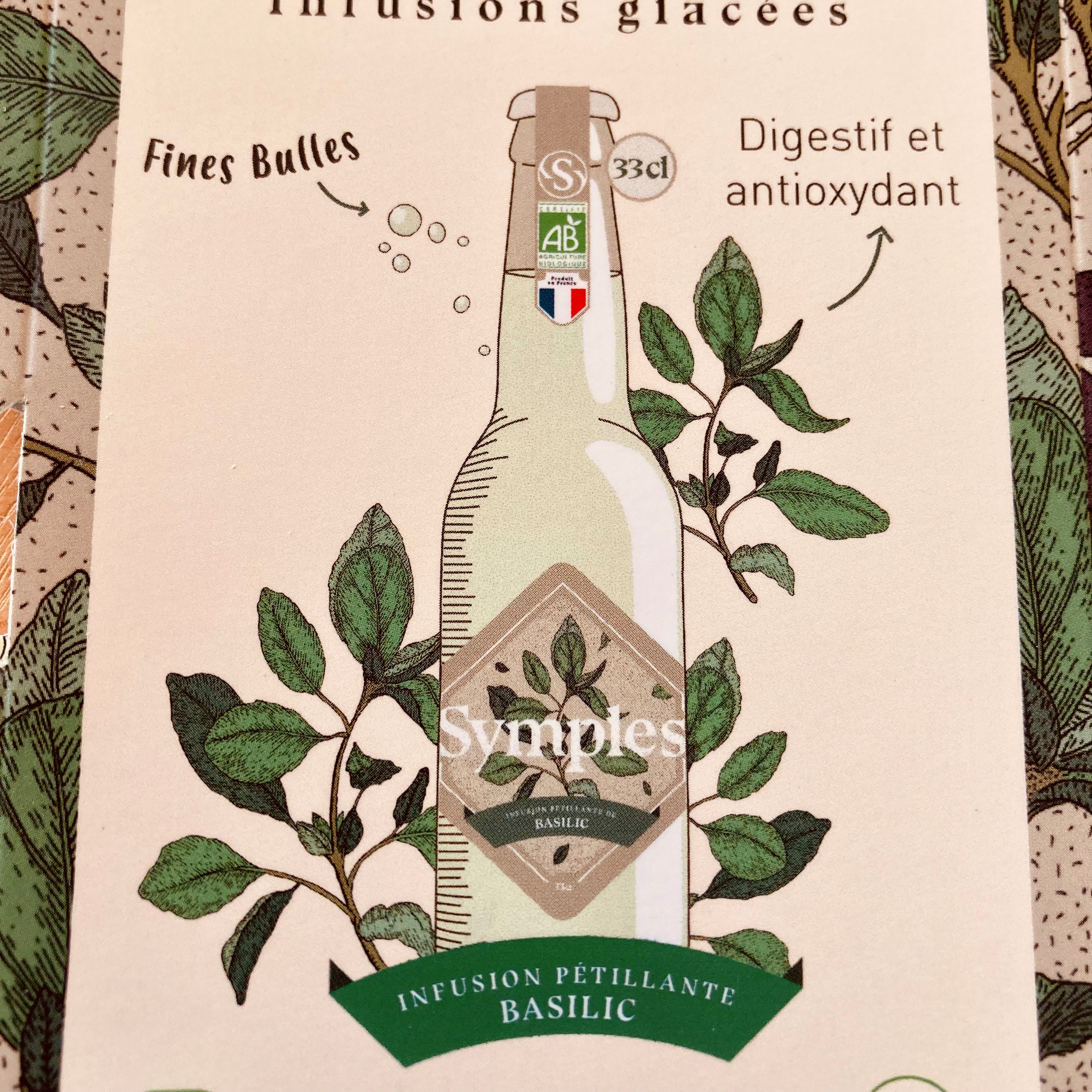 SYMPLES BASILIC (33CL)
