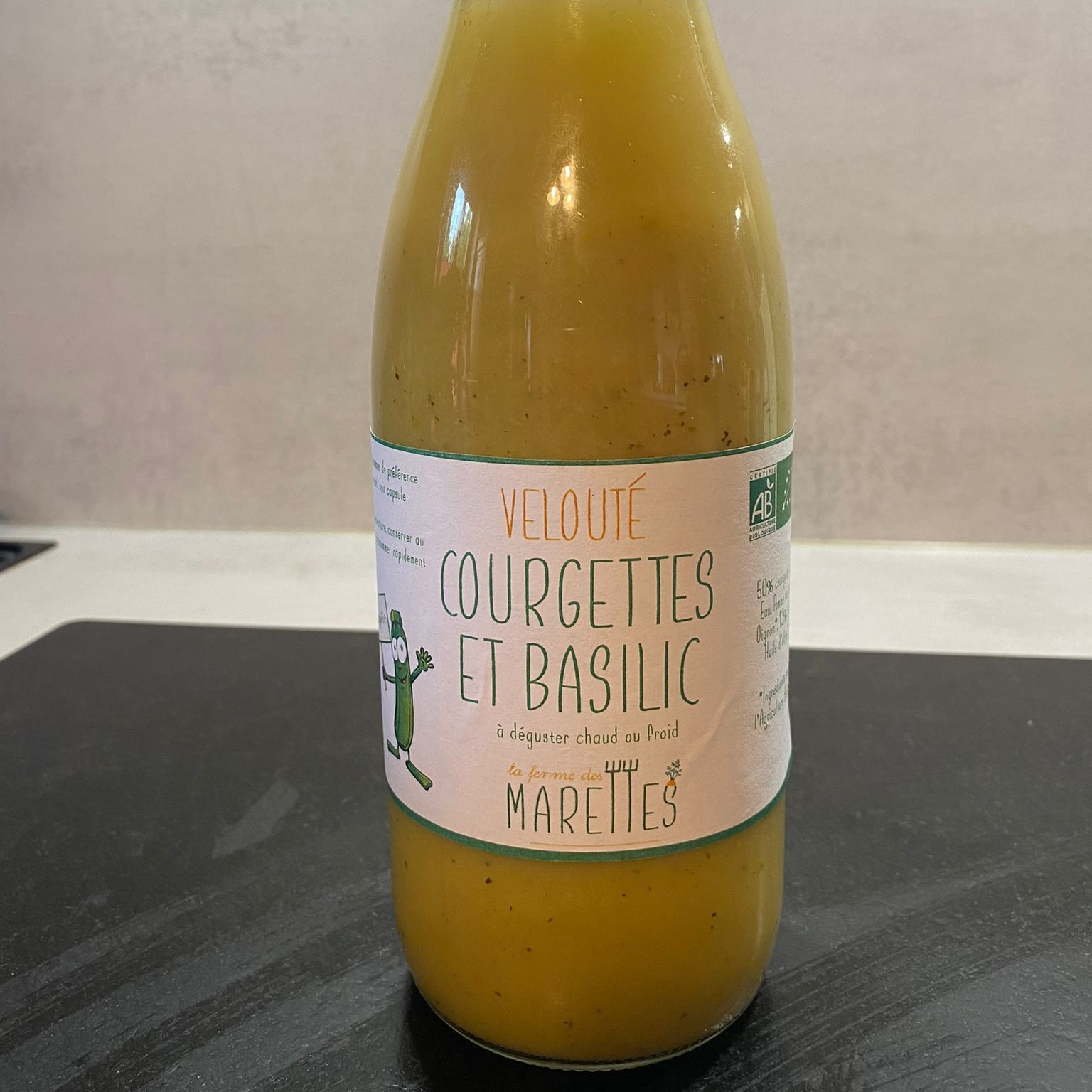 Velouté Courgettes Basilic - 1l