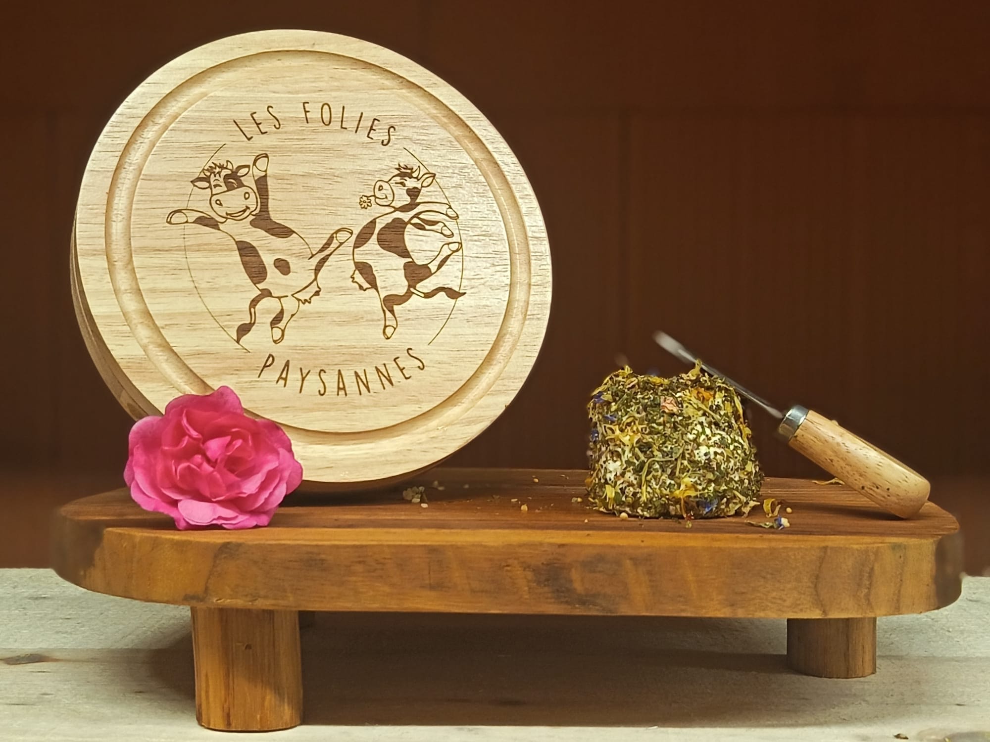 Fromage Frais Enrobés Fleurs - 145g