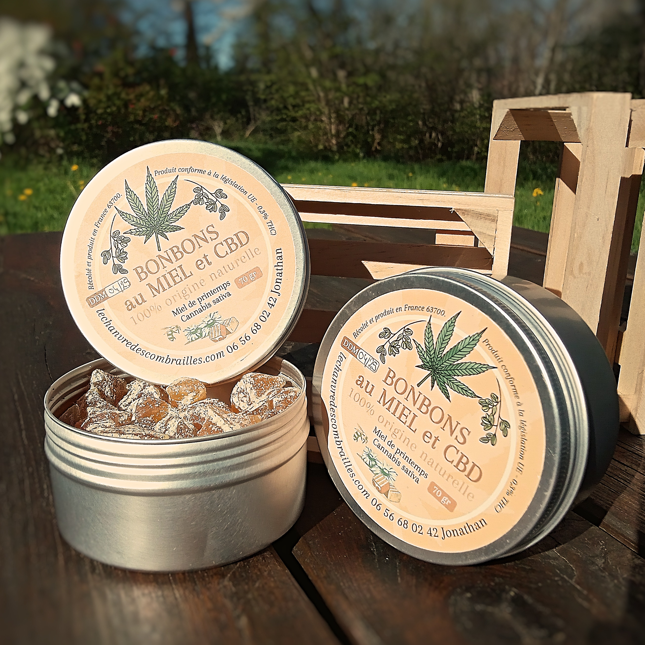 Bonbon au Miel & CBD - 70g