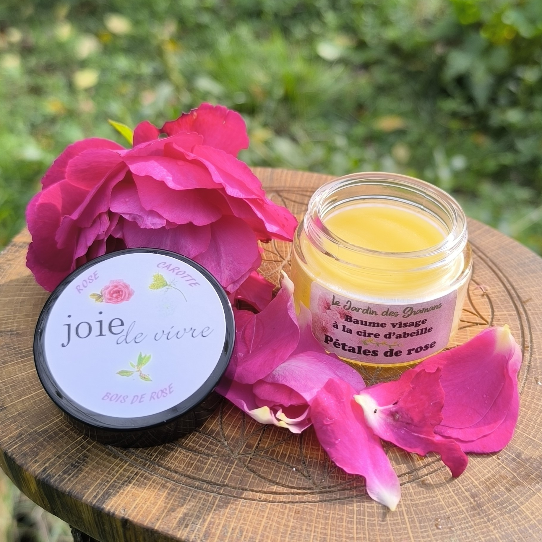 Baume "Joie de Vivre" pétale de rose, régénérant - 30ml