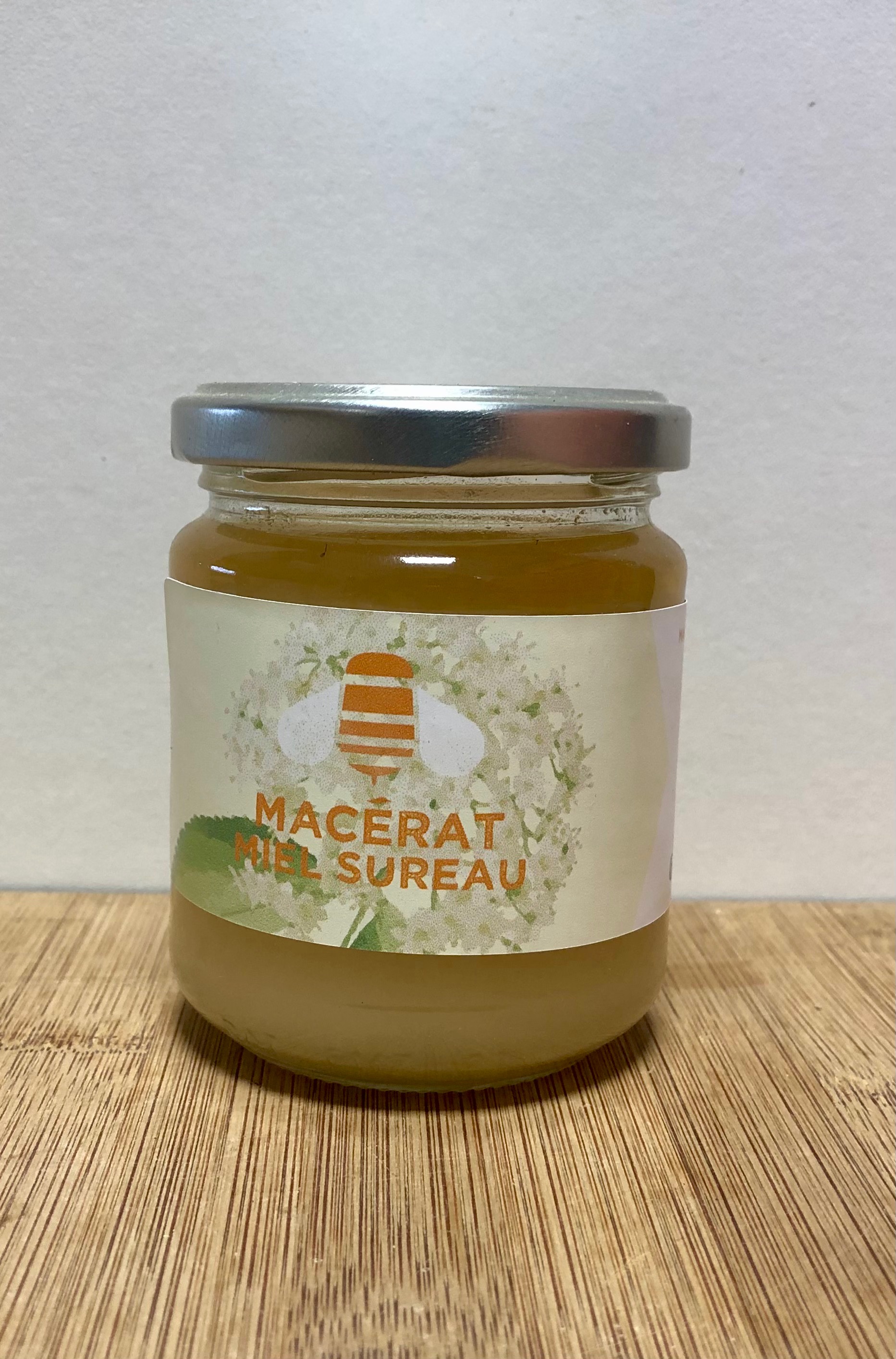 MACÉRAT MIEL/FLEUR DE SUREAU 250g