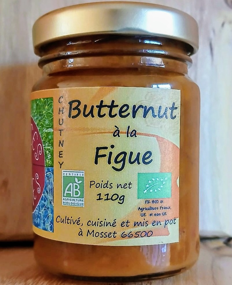 Chutneys Butternut Figue - 110g