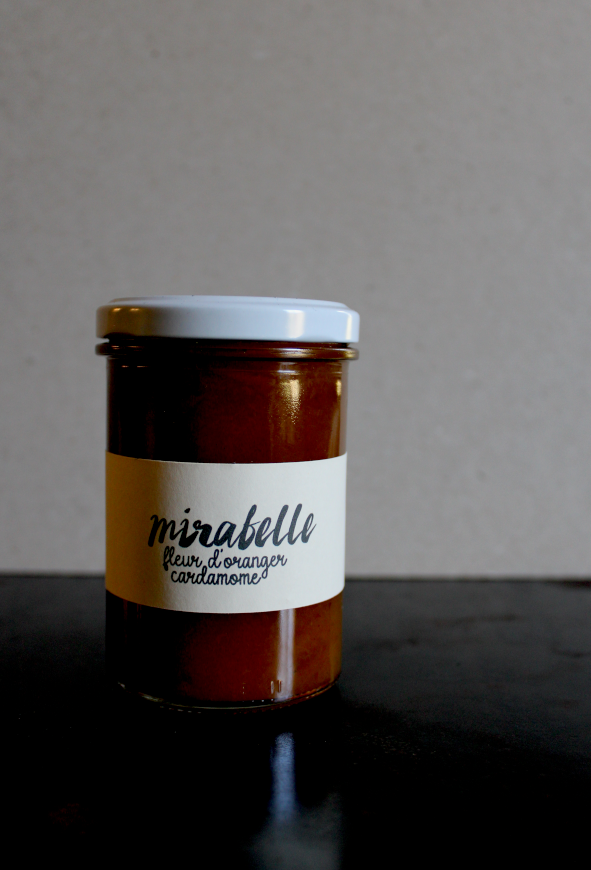 CONFITURE MIRABELLE FLEUR ORANGER CARDAMOME BIO - 240g