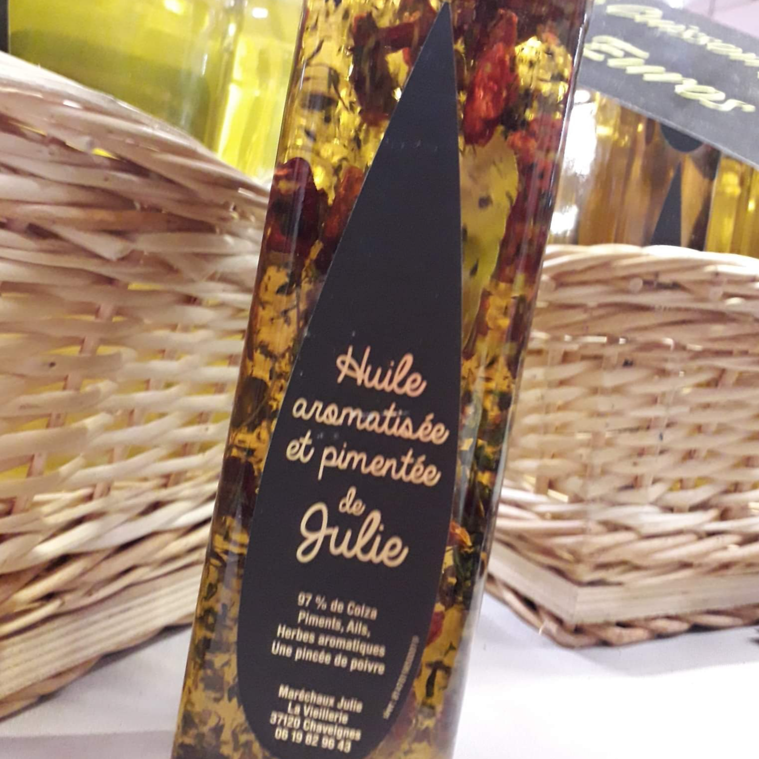 Huile de Colza Pimentée