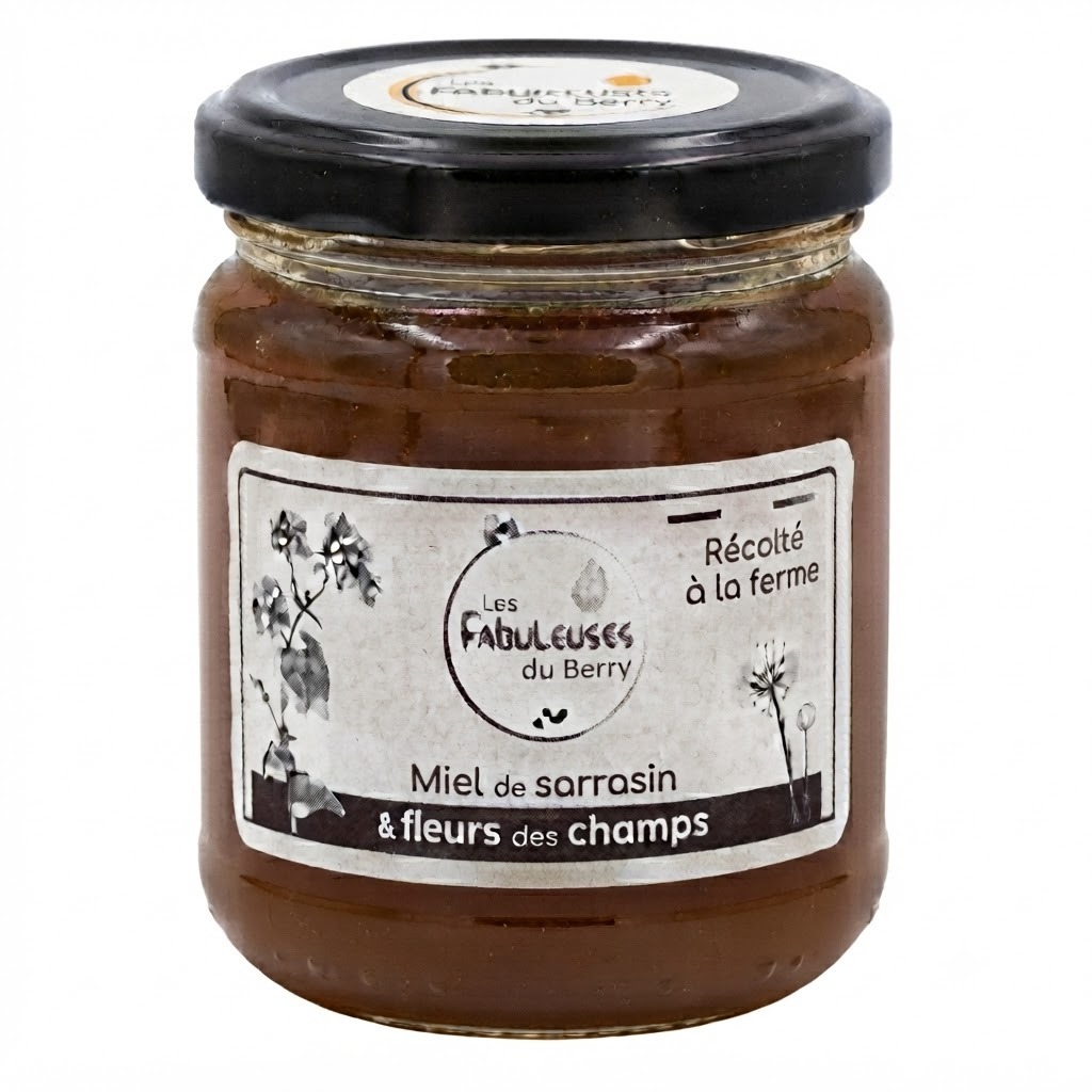 Miel de sarrasin et fleurs - 250g
