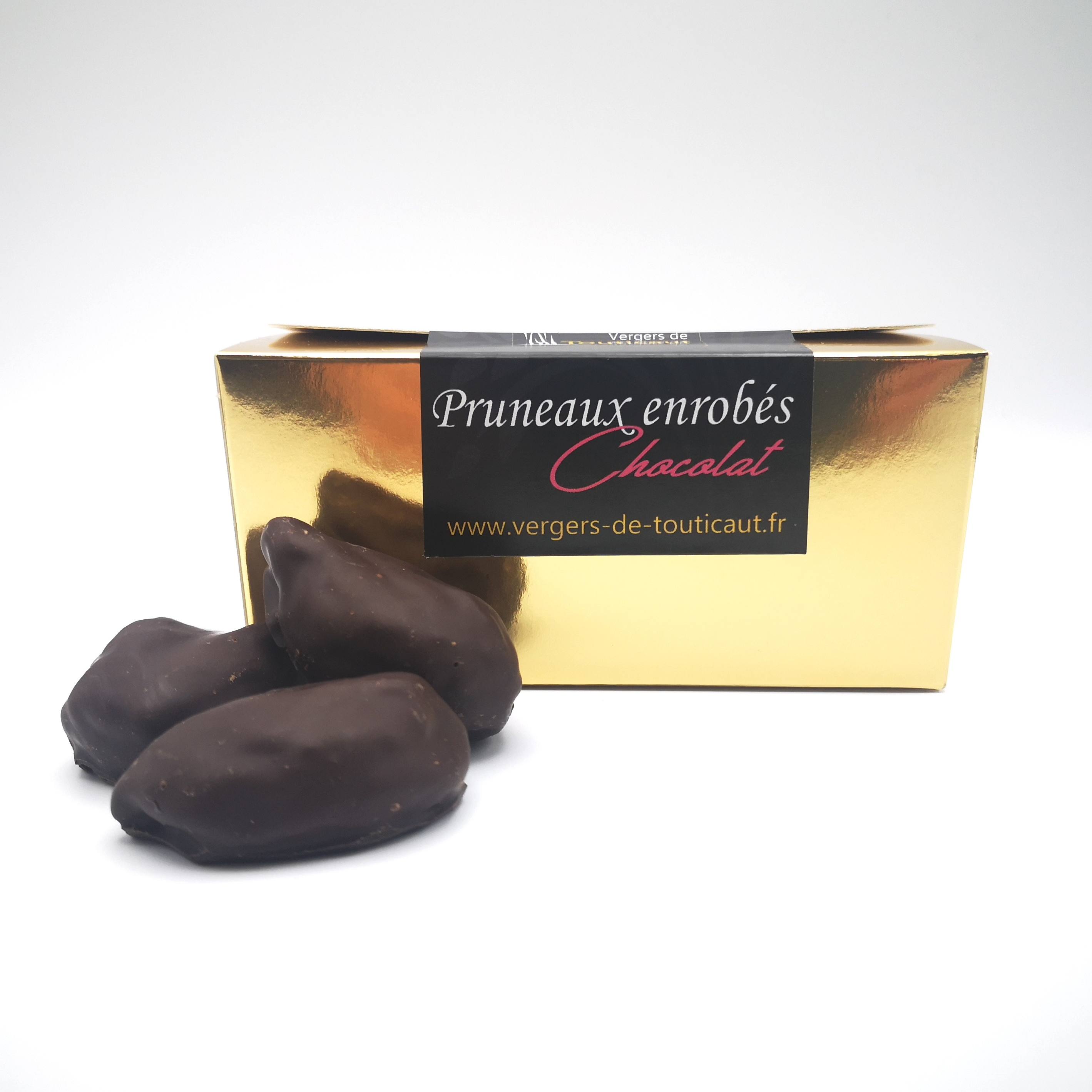 Pruneaux Enrobes au Chocolat Noir - 250g