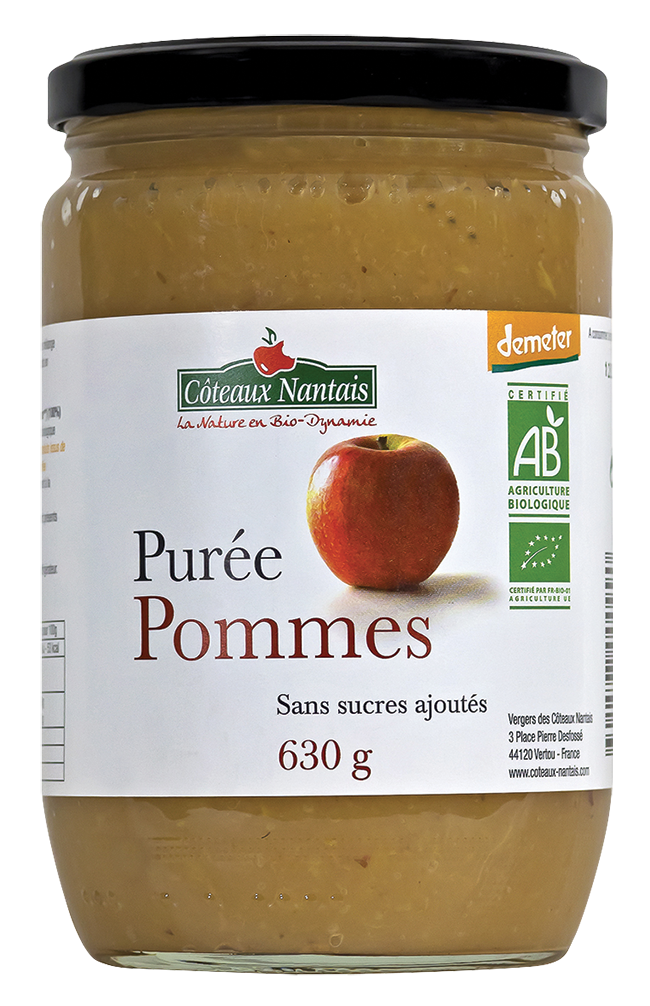 Purée de pommes - 630g