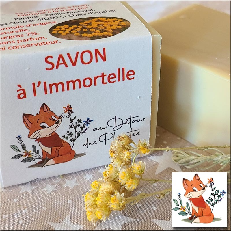 Savon à l'Immortelle - 100g