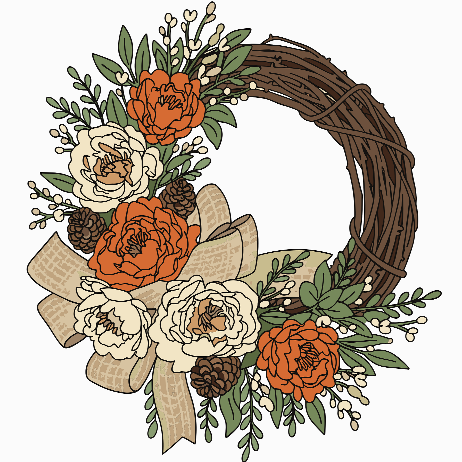 Atelier "Couronne d'automne en fleurs séchées" - 06/11/26