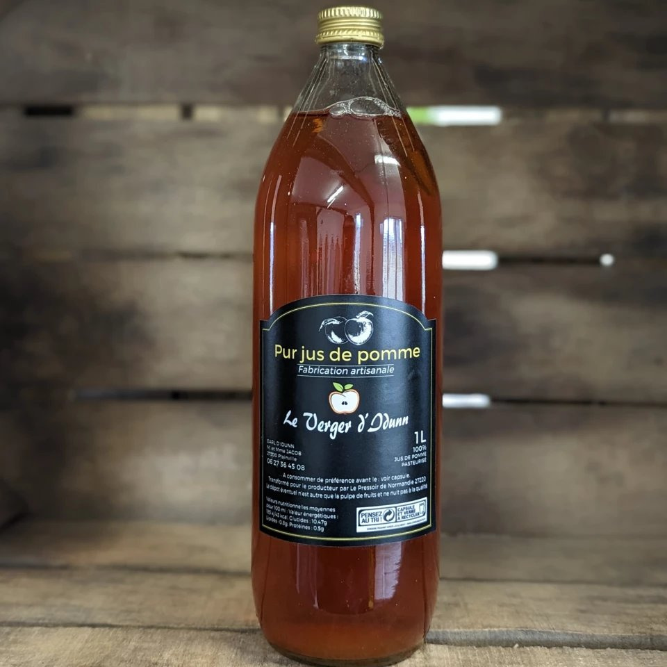 Jus de pomme du Verger d'Idunn (1L)