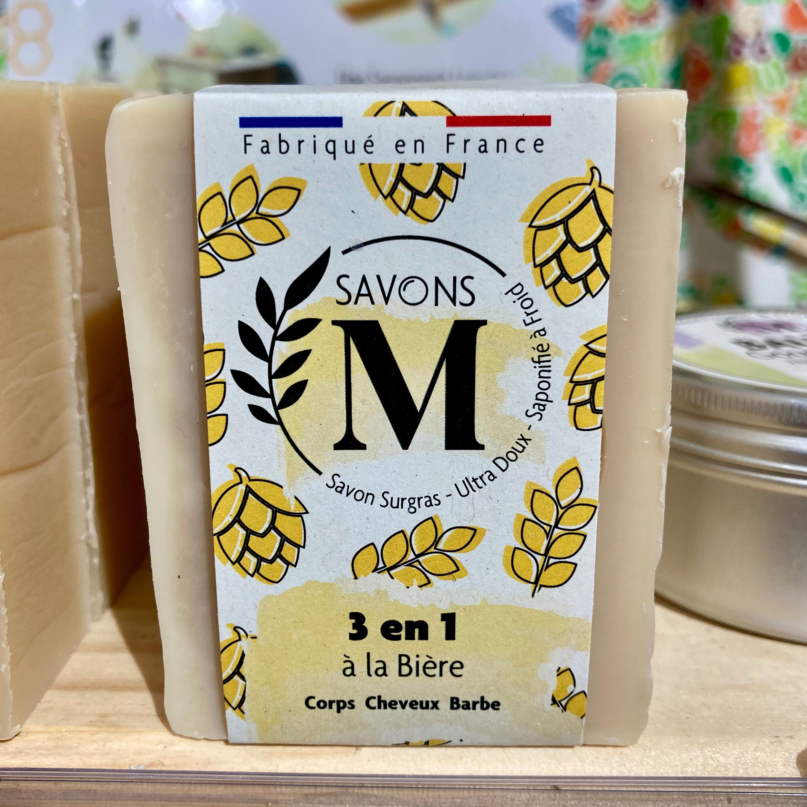 SAVON 3-EN-1 BIÈRE