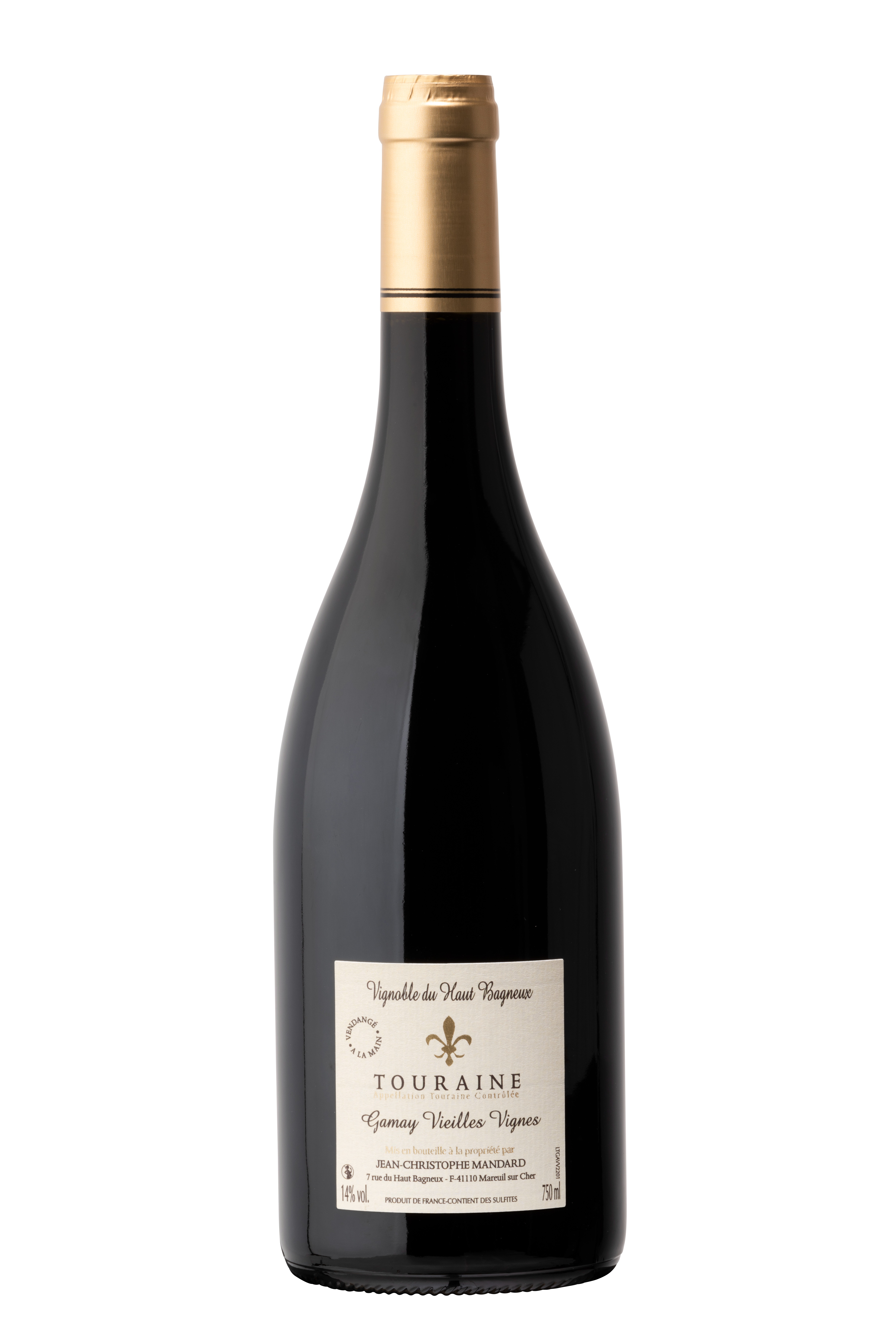 Touraine Gamay rouge Vieilles Vignes 2022