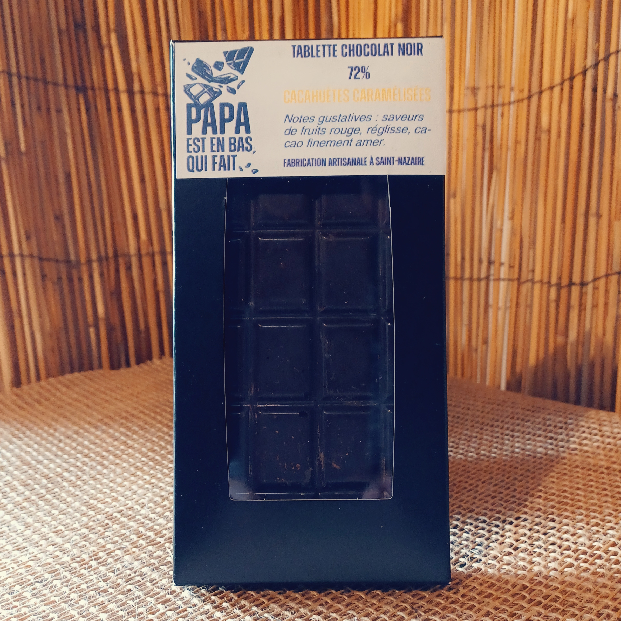 Tablette Choco – Cacahuètes - 100g