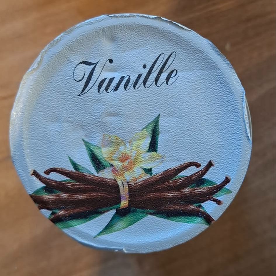 Yaourt VANILLE 125g - (L'ESPRIT NORMAND)- revente - 125g