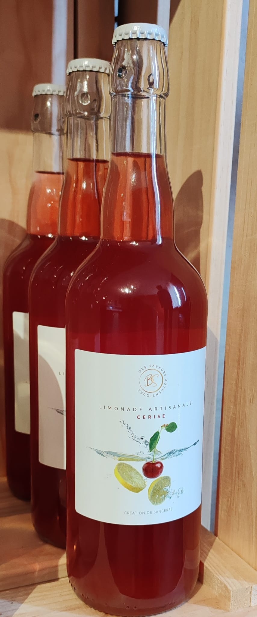 Brasserie Sanceroise Limonade Cerise - 0,75l