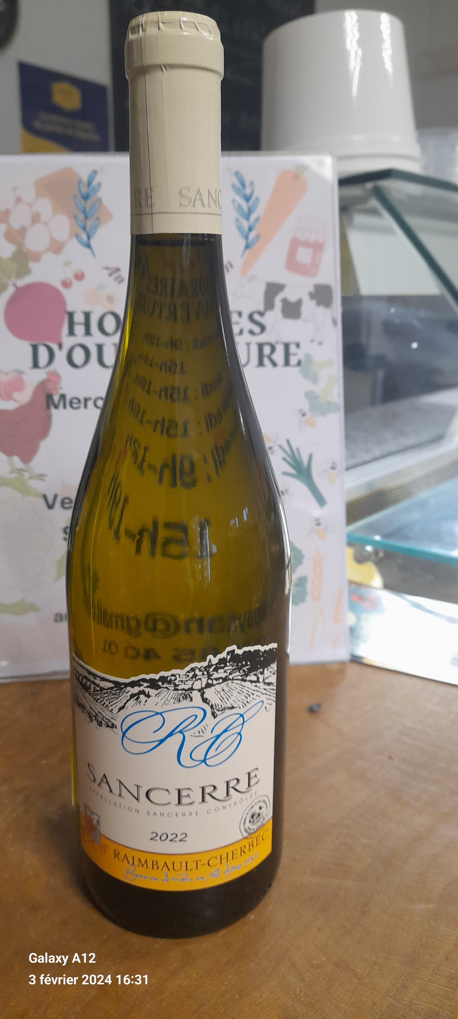 Vin Sancerre Blanc 75cl Raimbault