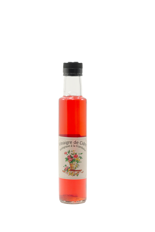 Vinaigre de cidre à la framboise 25cl