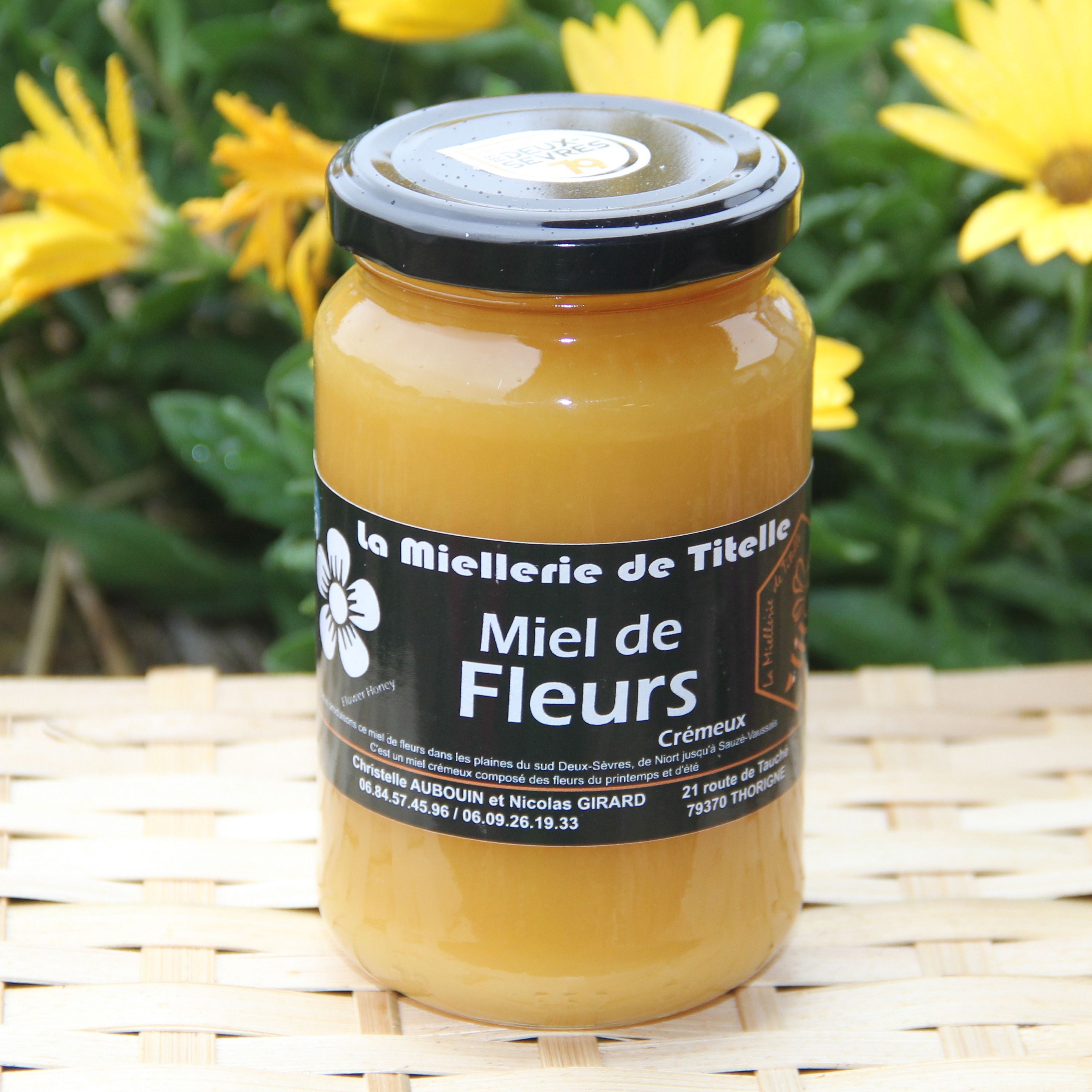 Miel de Fleurs La Miellerie de Titelle 500 g