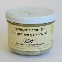 Escargots confits à la graisse de canard, 4 dz