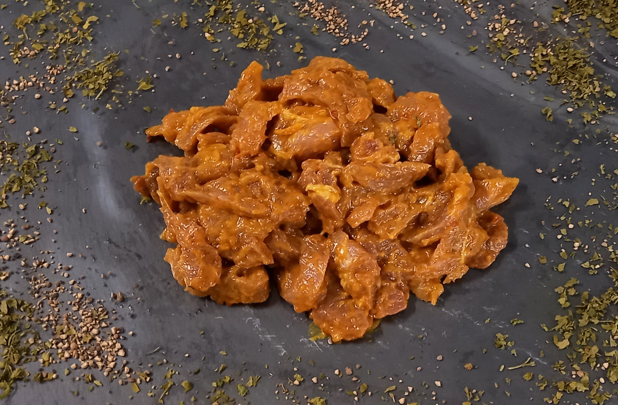 Emincé de porc bio au curry - 0,4kg