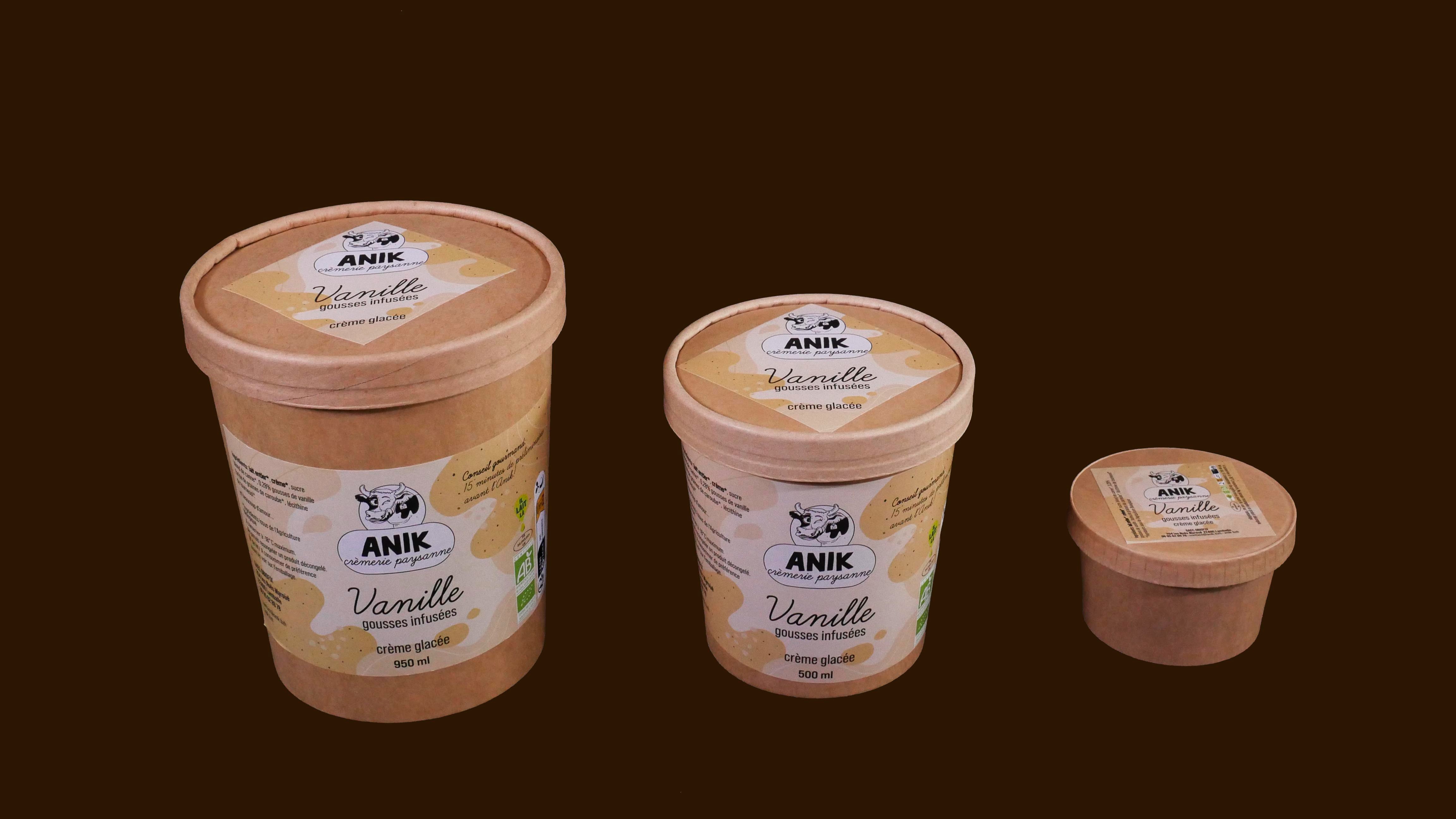 Crème glacée VANILLE