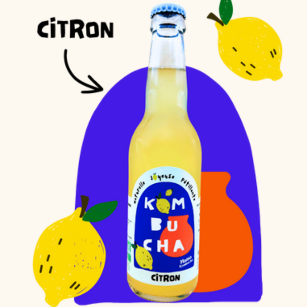 Kombucha Citron 33 cL