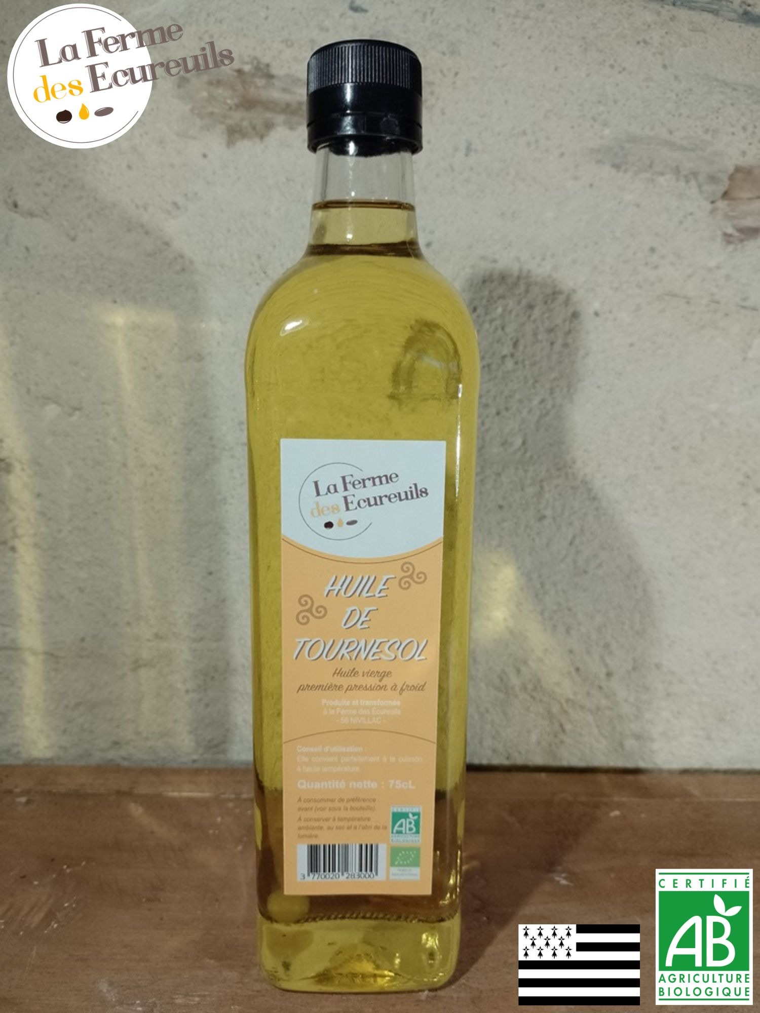 Huile de Tournesol 75cl