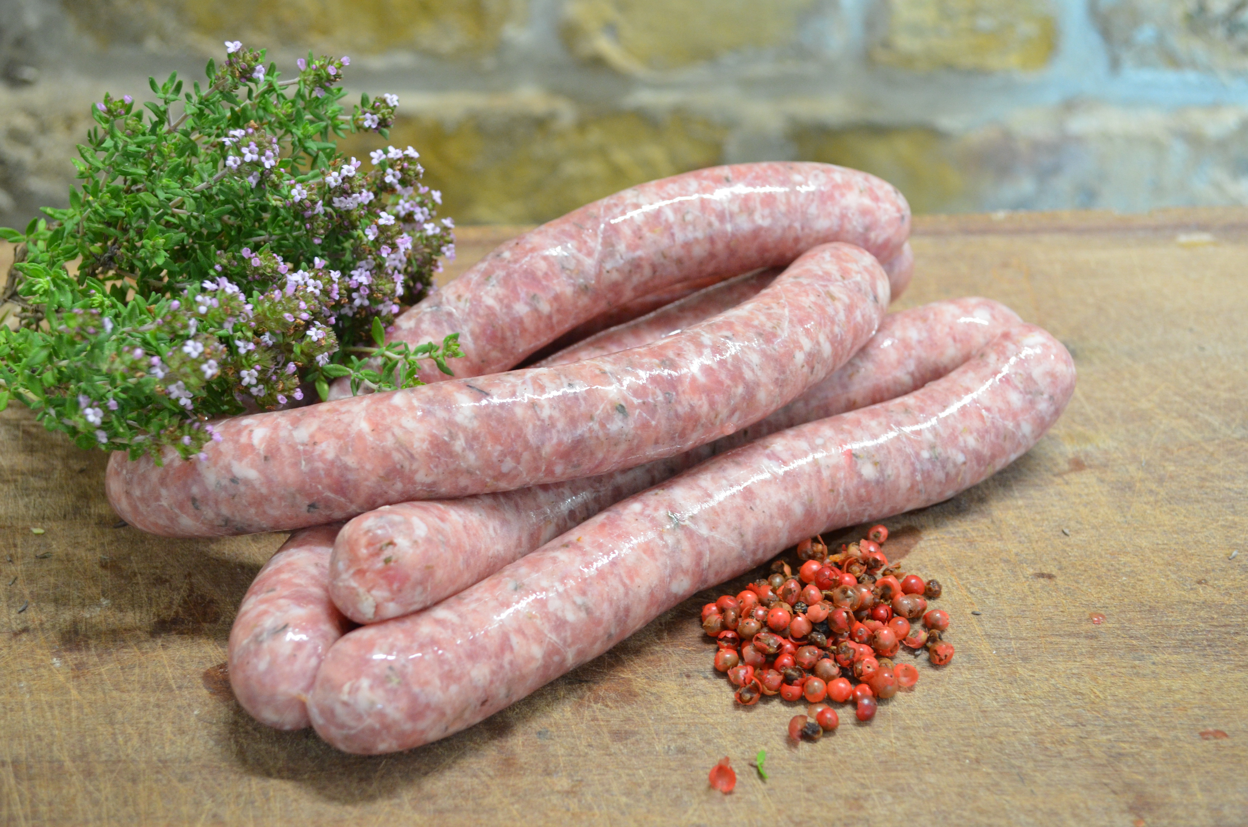 Saucisse aux herbes de provence *4 - 0,3kg