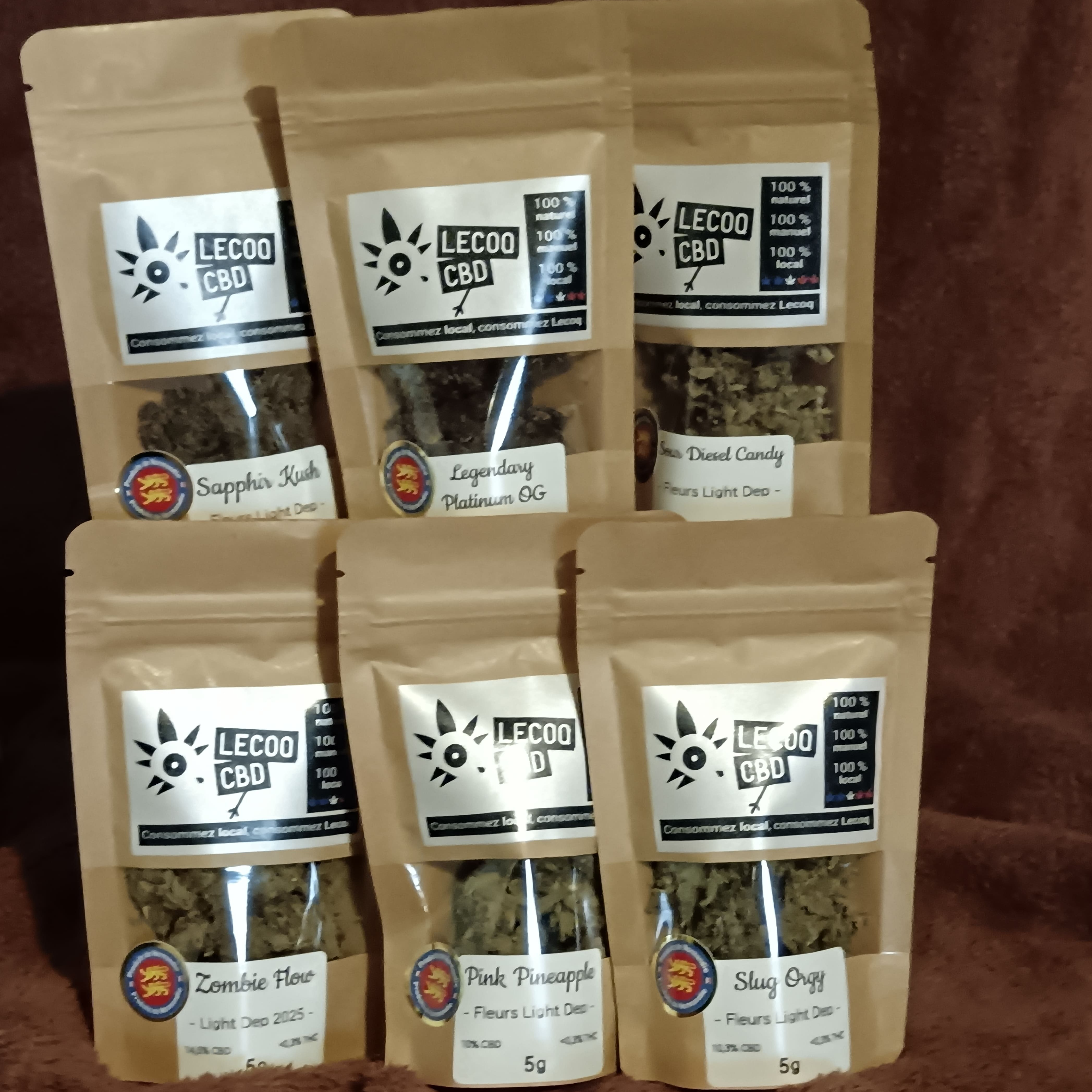 Maxi pack dégustation Light Dep