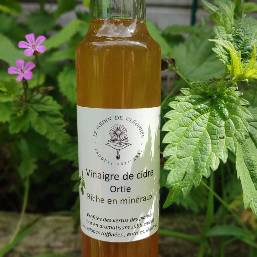 Vinaigre de cidre à l'Ortie - 250ml