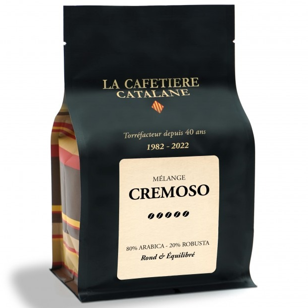 Café Cremoso en grain 1KG