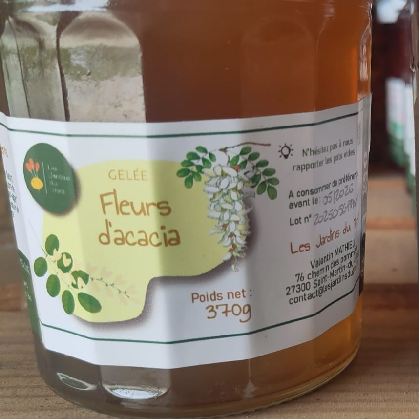 Confiture gelée acacia