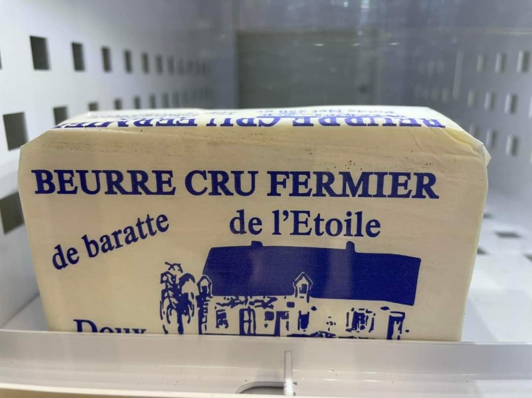 Beurre cru fermier  ferme de létoile - 250g