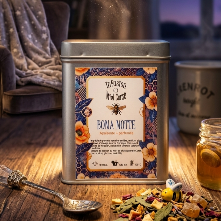 Infusion au miel " Bona notte" - 100g