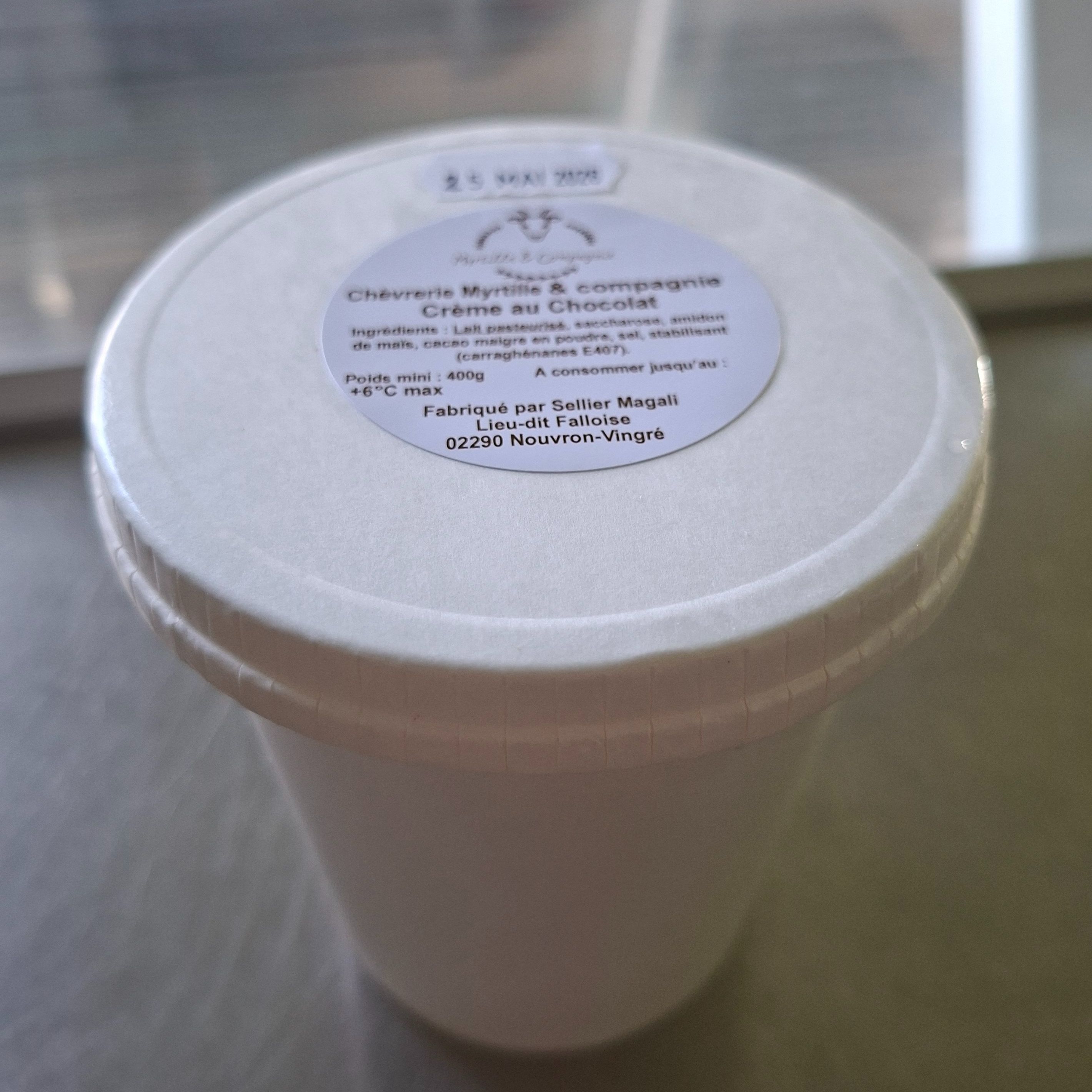 Crème au chocolat - 400g