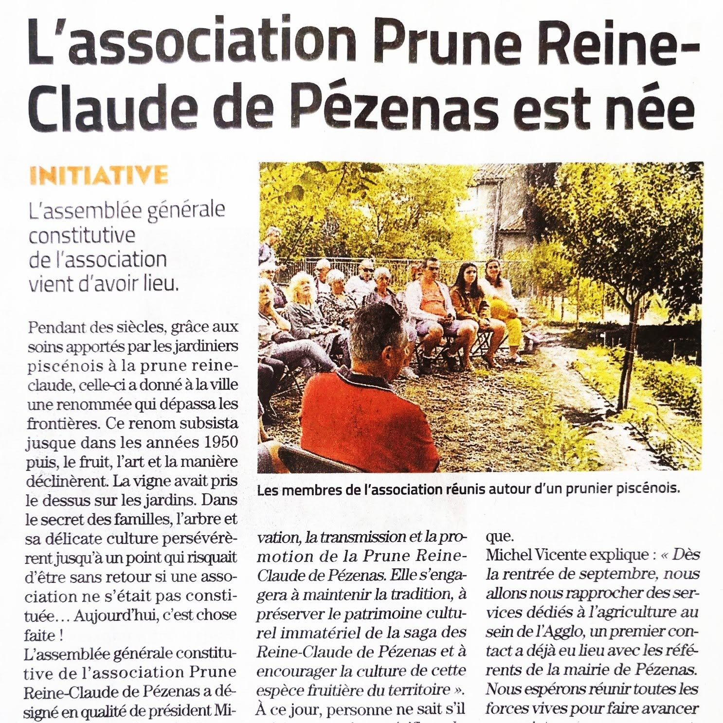 Reine Claude Pezenas