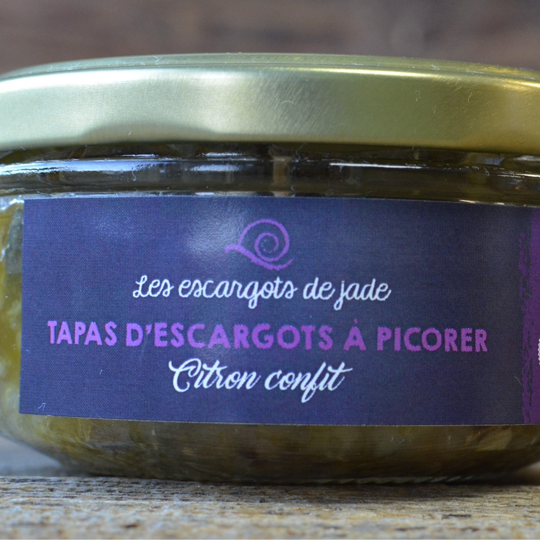 Tapas D'Escargots À Picorer Au Citron Confit - 130g