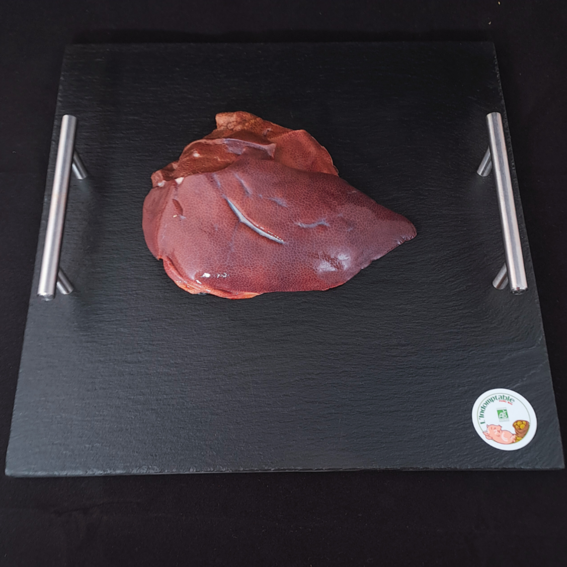 Foie de porc en tranche x2 - 0,3kg