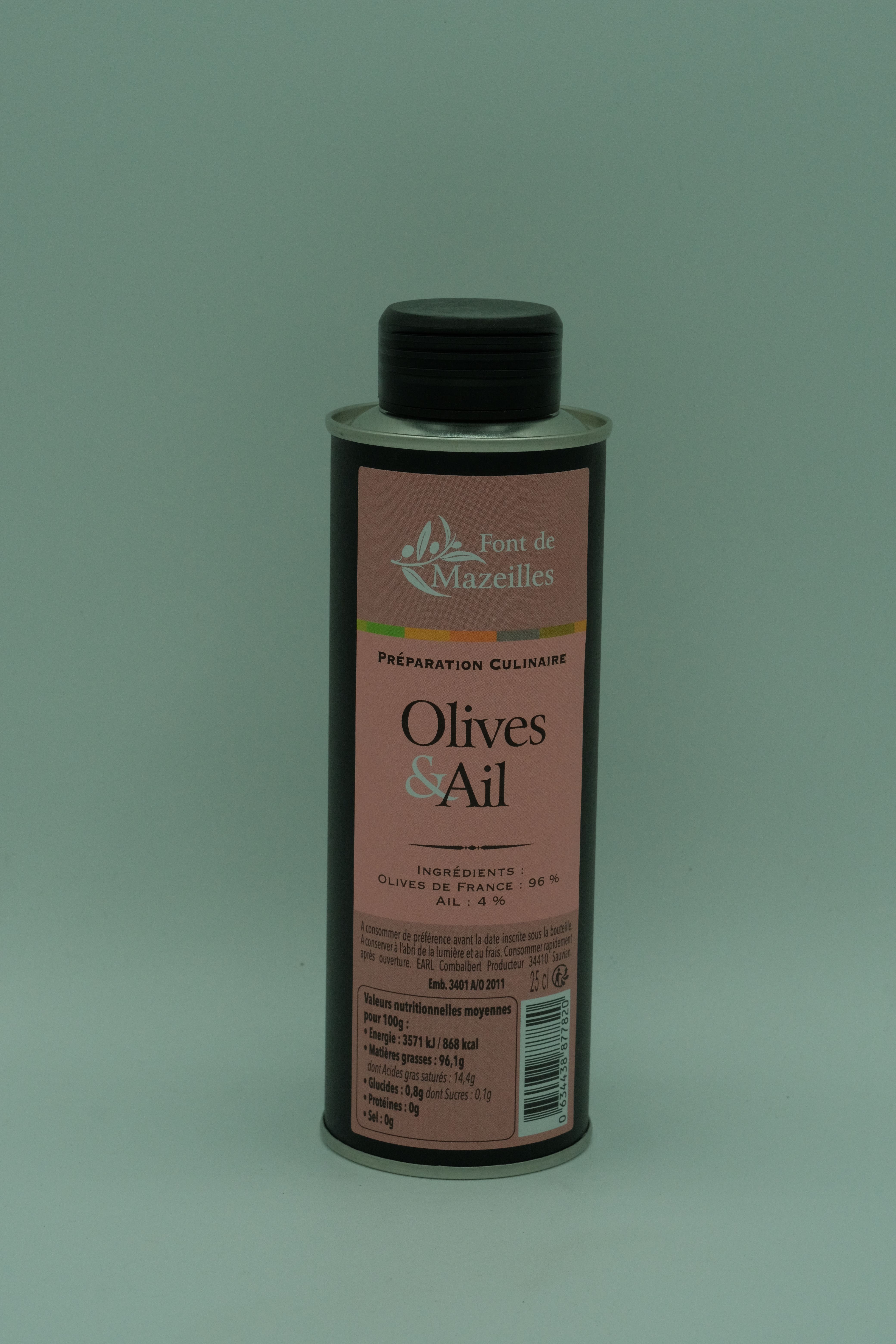 Olive/Ail 25cl - 0,32kg