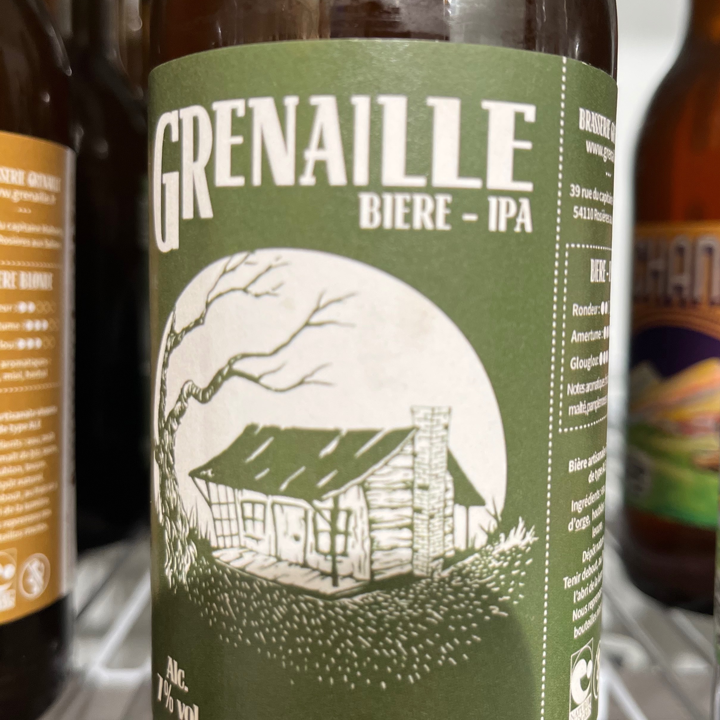 BIÈRE 33CL IPA (GRENAILLE)